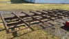 Homemade Steel Bale Rack - 4