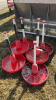 (6) Red Plastic Feeders - 3