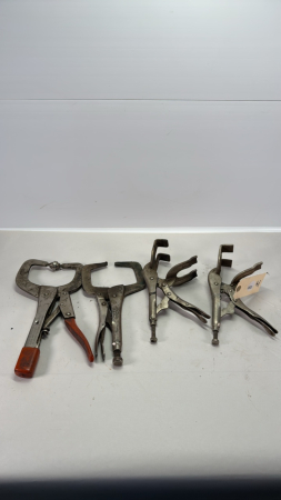 (4) Welders Vise Grips
