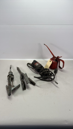 (2) Cyclinder Hones&Dumore Hand Grinder