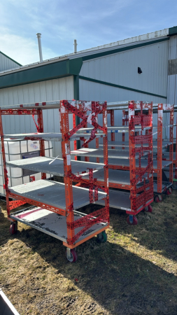 (3) Rolling Carts