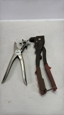 Leather Punch & Rivet Gun