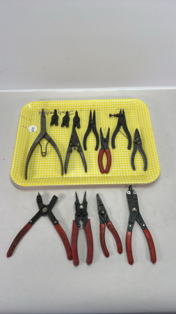 Assortment of Snap Ring Pliers