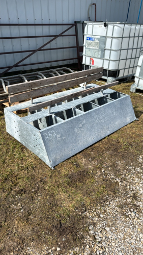 5ft Section of Galvanized Hen Nests