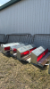 (5) 5ft Galvanized Hen Nests - 5