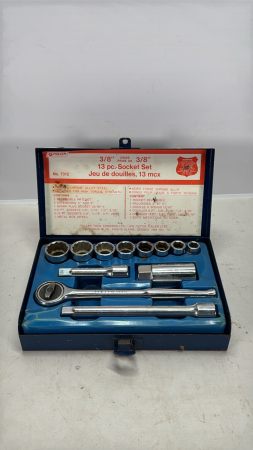 Fuller 12 Piece 3/8in Drive SAE Socket Set