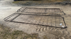 (2) Steel Gates with Hog Panelling - 2
