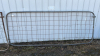 (2) Steel Gates with Hog Panelling - 4