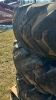 4-Caterpillar 13.00-24 TG Tires and Rims - 4