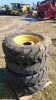 4-Caterpillar 13.00-24 TG Tires and Rims - 5