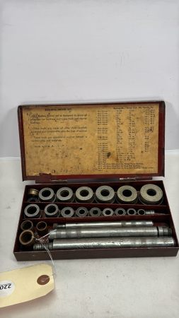 Gray Bushing Driver Set in Metal Box