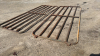 (2) 10ft Diamond Bar Gates - 3