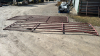 (2) 15.5ft Aluminum Gates (Both Bent) - 2