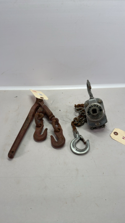 500 LB Hoist & Light Duty Chain Binder