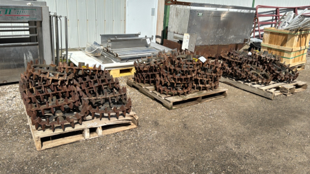 (3) Skids of Packer Wheels