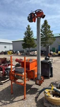 Val Metal Grain Roller w/5HP Motor
