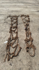 Set of Tractor Chains for 16.9x24 Tires