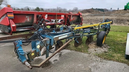 Overrum 5 Furrow Semi-Mount Plow