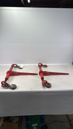 (2) Ratchet Chain Binders