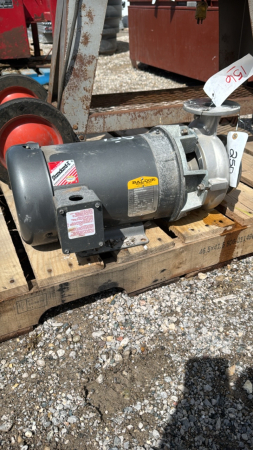 Baldor 5HP 575V Motor & Stainless Steel Pump