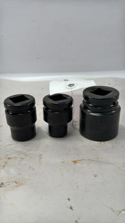 (3) 3/4in Drive Sockets