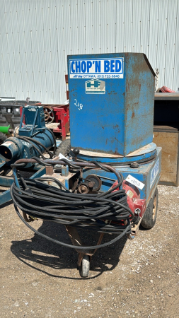 Chop'N Bed w/2HP 230 V Motor