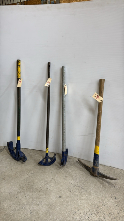 (3) Pipe Benders & (1) Pick