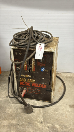Power Mate 250 AMP AC/DC Welder