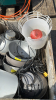 (10) Metal Heat Lamps (No Bulbs or Guards) - 5