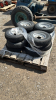 (12) 4.80/4.00-8 Tires on 4 Bolt Rims