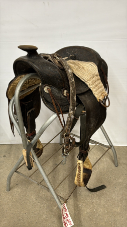 13in Western Saddle w/Breast Collar