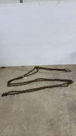 34ft Chain w/Gran & Slip Hooks
