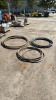 Quantity of 3/4"&1 1/4" Blk Plastic Plumbing Pipe
