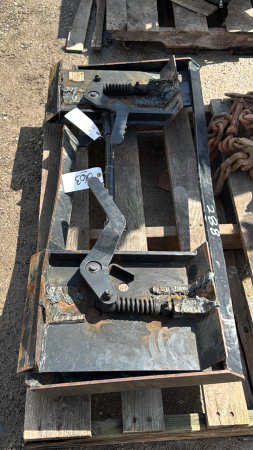 Modified Loader Bucket Brackets