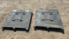 (2) 36in x 36in Garbage Box Lids - 4