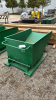 Unused 1/2 Yard Forklift Dump Hopper