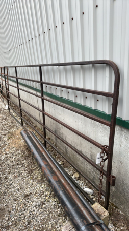 (1) 12ft Steel Gate