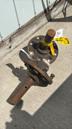 (2) Heavy Duty 8 Stud Spindalls w/2 1/4in Shaft