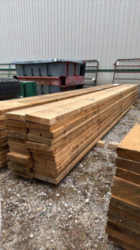 (22) 14ft 2x8 Used Planks