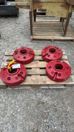 (4) Wheel Weights off W6 Tractor