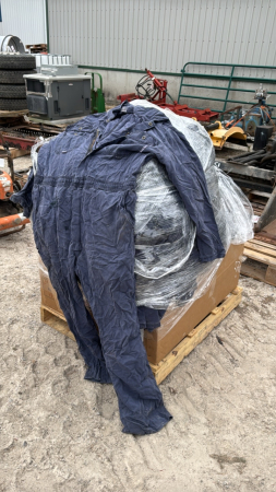 Large Skid of Used Coveralls