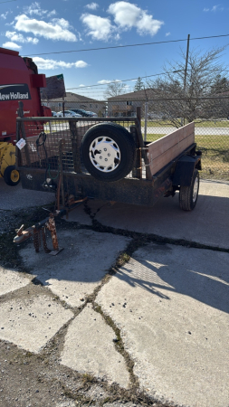 8ft x 6ft Single Axle Tilt Trailer