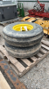 Pair of Goodyear 10.00-16SL Tires on 8 Bolt Rims