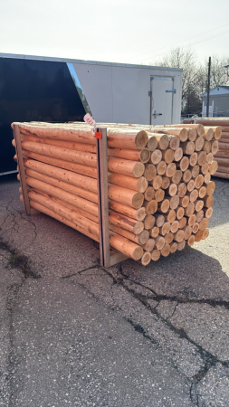 81-4in x 8ft Cedar Posts