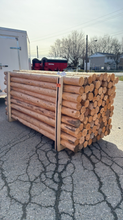 91-4in x 8ft Cedar Posts