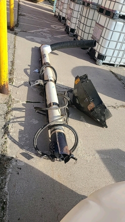 Market 12ft x 6in Poly Hyd. Drive Auger