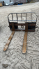 Set of 48" Pallet Forks w/skid steer hookup - 4