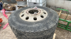 See Note: (4) Hercules 11R 22.5 Tires on 10 Bolt Rims - 3