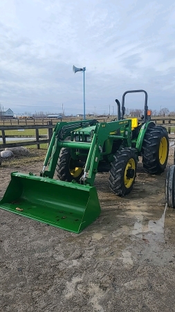 John Deere 5420 MFWD Diesel Tractor with Loader