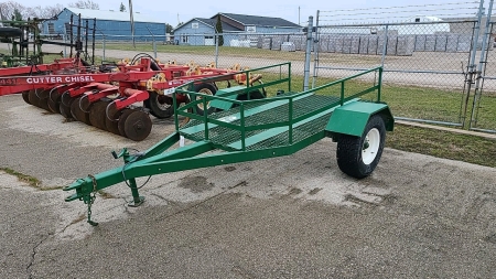 Single Axle Steel Utility Trailer